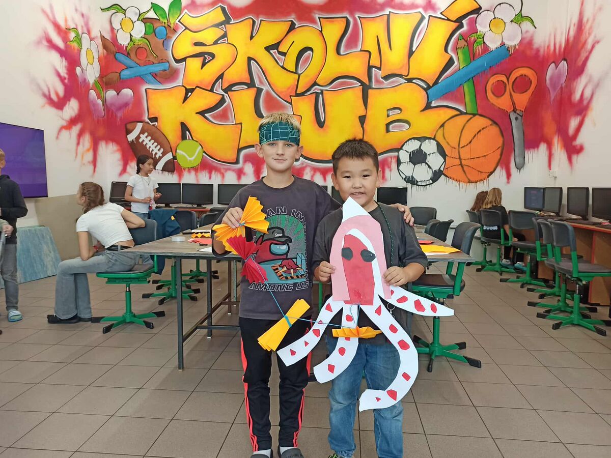 Výroba draků ve ŠKOLNÍM KLUBU