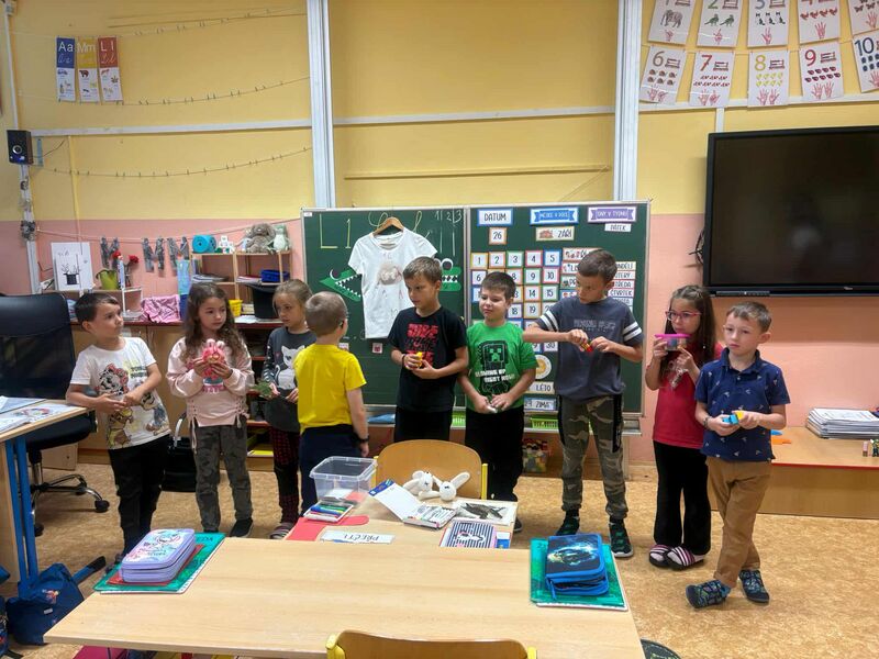 1.C a naše první písmenka