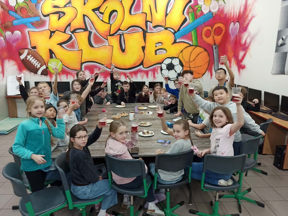 Vánoční posezení ve školním klubu