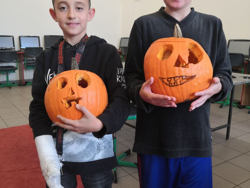 Školní klub a jeho přípravy na HALLOWEEN