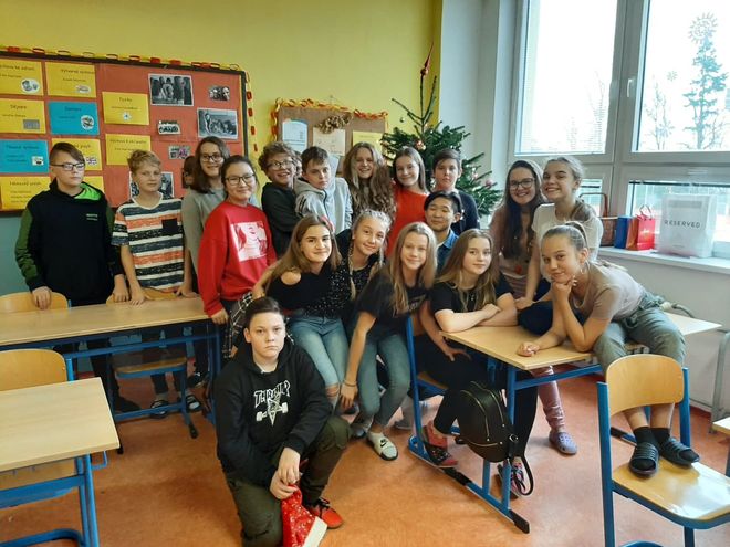 Vánoční besídka v 7.A