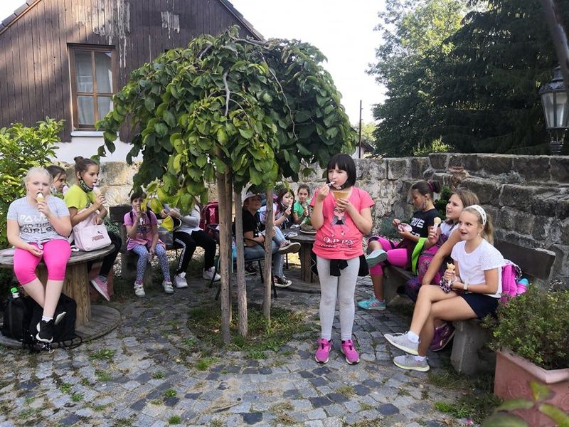 Bylinková zahrádka v Doksech