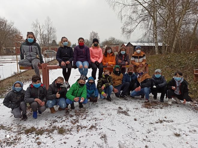 Žáci 6.C a jejich chodník slávy