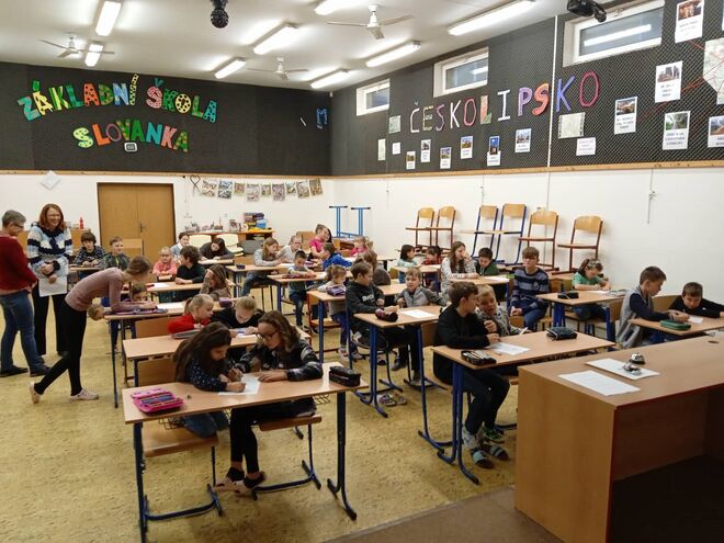 Projektový den žáků 1.B a 6.B