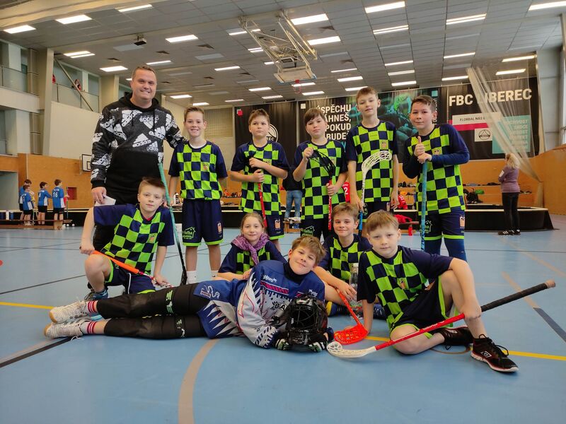 Florbal 4.-5. třída - Krajské finále v Liberci