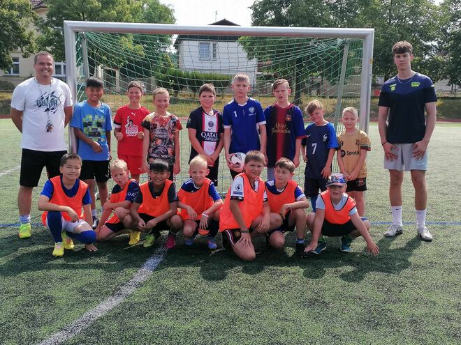 Sportovní prázdninový týden žáků 1. stupně - 1. den