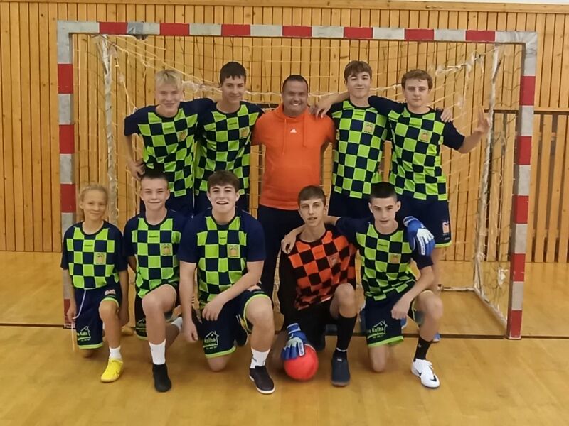 Školská futsalová liga žáků 8.-9. třídy - 1. místo a postup!!