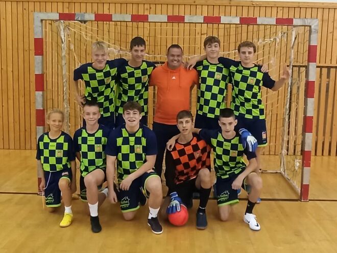 Školská futsalová liga žáků 8.-9. třídy - 1. místo a postup!!