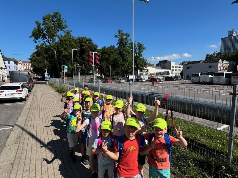 Prvňáčci z áčka ve Funparku