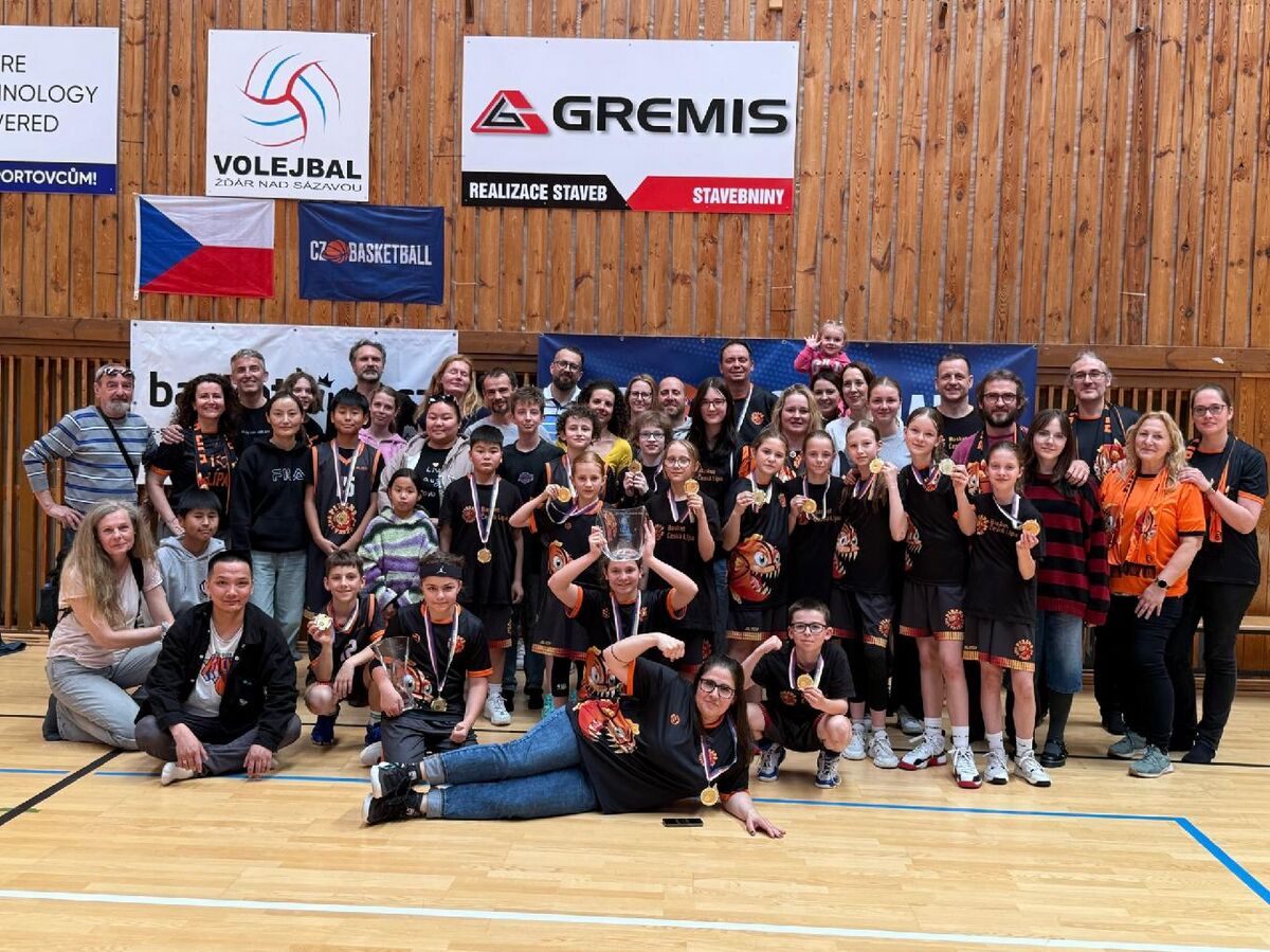 TROJICE NAŠICH ŽÁKŮ MISTRY ČR V BASKETBALU!
