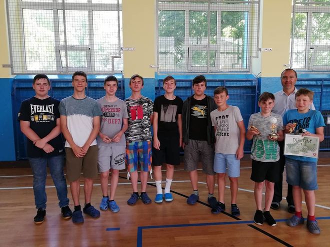 Ocenění florbalistů 8.-9.třídy