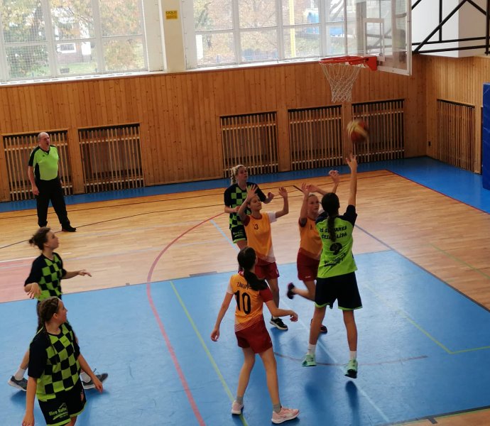 Basketbal dívek 8.-9. tříd - POSTUP DO KRAJE!!